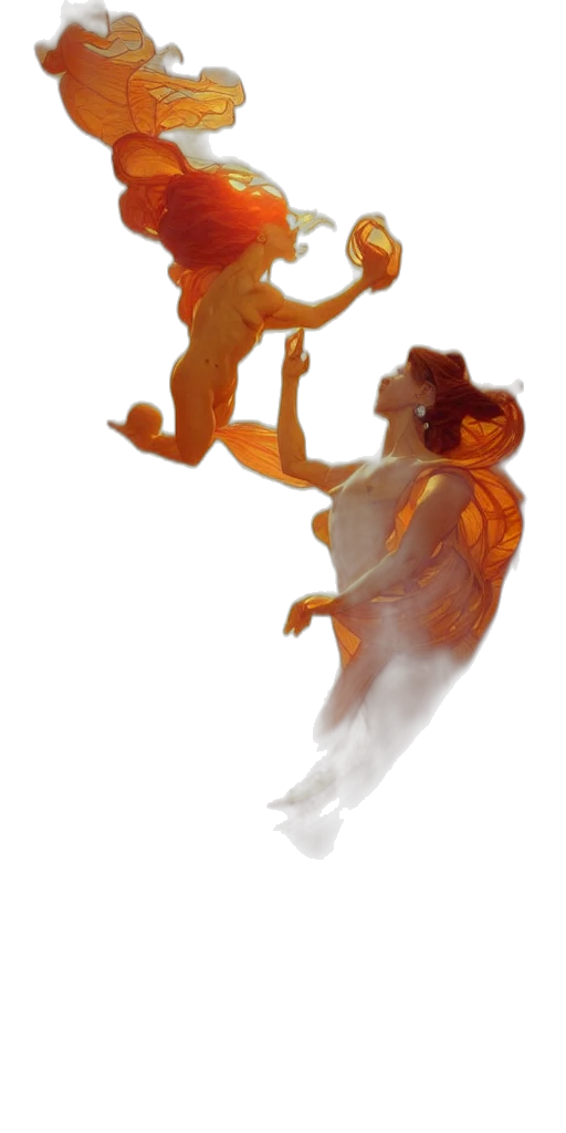 staff, concept art, watercolor, oil painting transparent PNG cut-out
