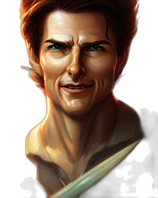 face, photorealistic, fantasy art, comic book art, concept art, cute, little, anthropomorphic transparent PNG cut-out