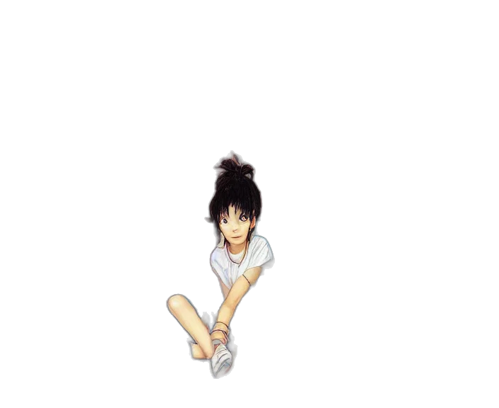 creature, shoes, face, hair, pixel art, anime, 3d render, cartoon transparent PNG cut-out