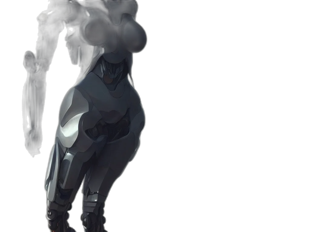 mask, robot, jacket, dress transparent PNG cut-out