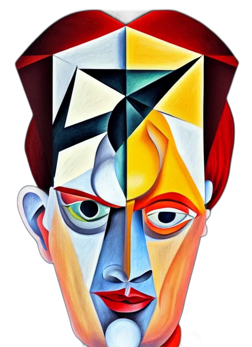 face, mask, crown, robot transparent PNG cut-out