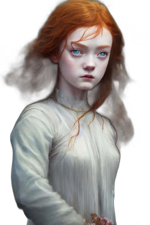 face, creature, staff, hair, fantasy art, concept art, photorealistic, oil painting transparent PNG cut-out