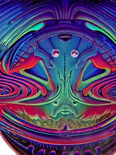 mask, creature, face, hair, vaporwave, fantasy art, comic book art, concept art transparent PNG cut-out