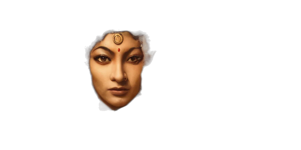 face, mask, crown, jewelry transparent PNG cut-out