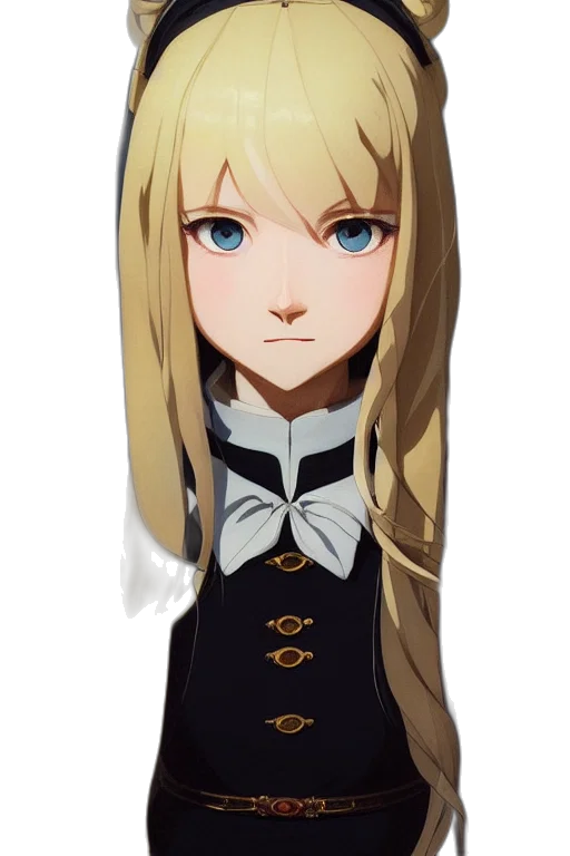 staff, face, crown, dress transparent PNG cut-out