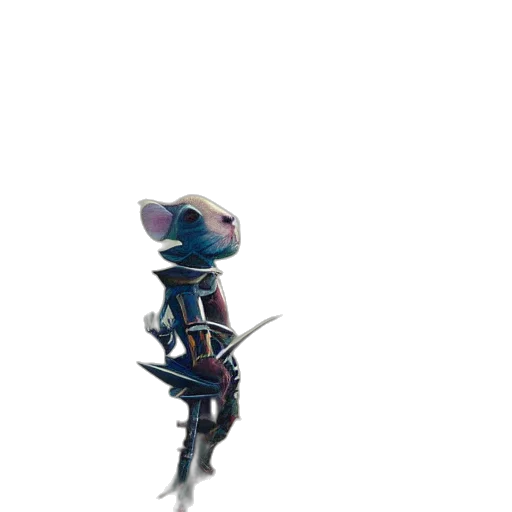 robot, staff, weapon, creature transparent PNG cut-out