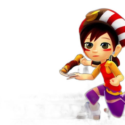 staff, 3d render, concept art, pixel art transparent PNG cut-out