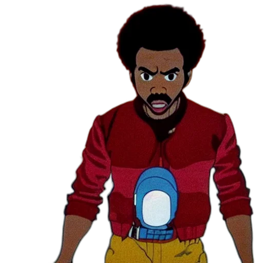 jacket, cartoon, comic book art, anime transparent PNG cut-out
