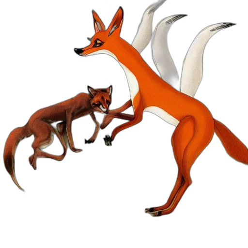 animal, staff, creature, dragon, concept art, 3d render, fantasy art, pixel art transparent PNG cut-out