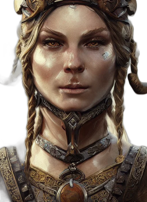 face, jewelry, staff, sword transparent PNG cut-out