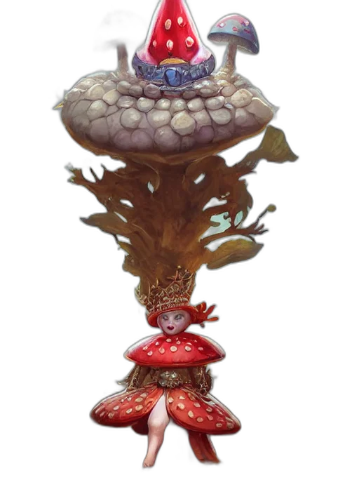 crown, jewelry, hat, staff transparent PNG cut-out