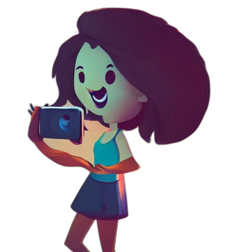 staff, robot, dress, face, cartoon, concept art, 3d render, pixel art transparent PNG cut-out