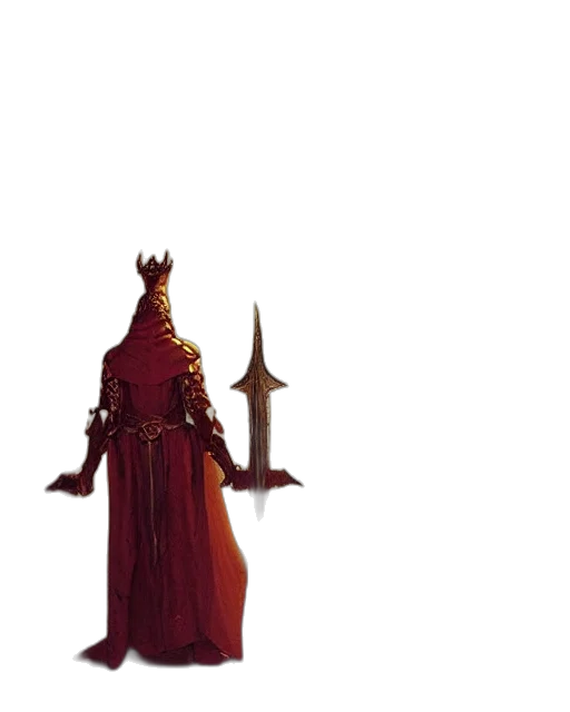 sword, staff, crown, weapon transparent PNG cut-out