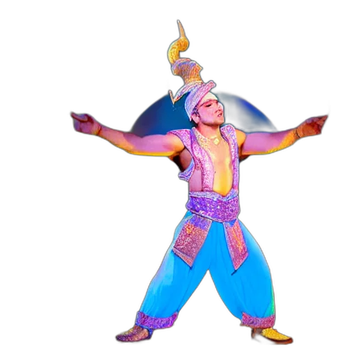 staff, dragon, mask, crown, 3d render, concept art, vaporwave, fantasy art transparent PNG cut-out