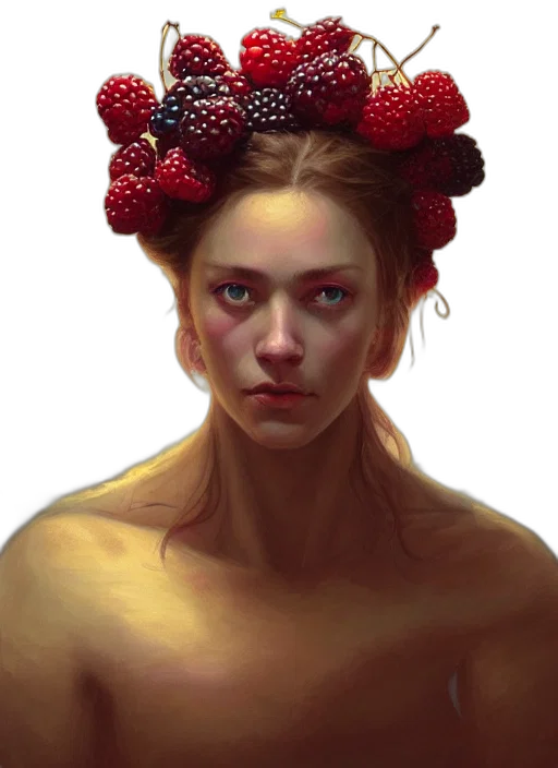 crown, face, flower, jewelry transparent PNG cut-out