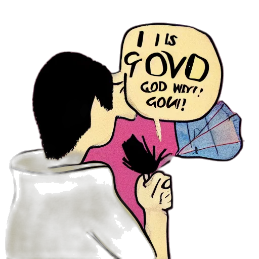 food, cartoon, concept art, vaporwave, comic book art, lost, good, idea transparent PNG cut-out
