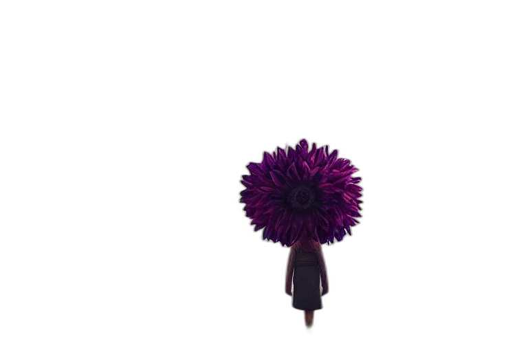 umbrella, flower, hair, staff, 3d render, concept art, pixel art, photorealistic transparent PNG cut-out