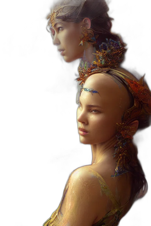 crown, jewelry, robot, mask transparent PNG cut-out