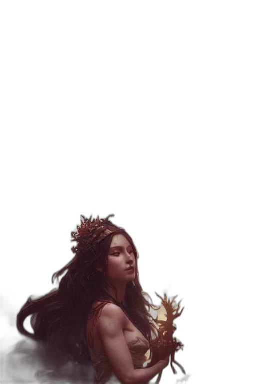 crown, dress, dragon, jewelry, fantasy art, concept art, photorealistic, pixel art transparent PNG cut-out