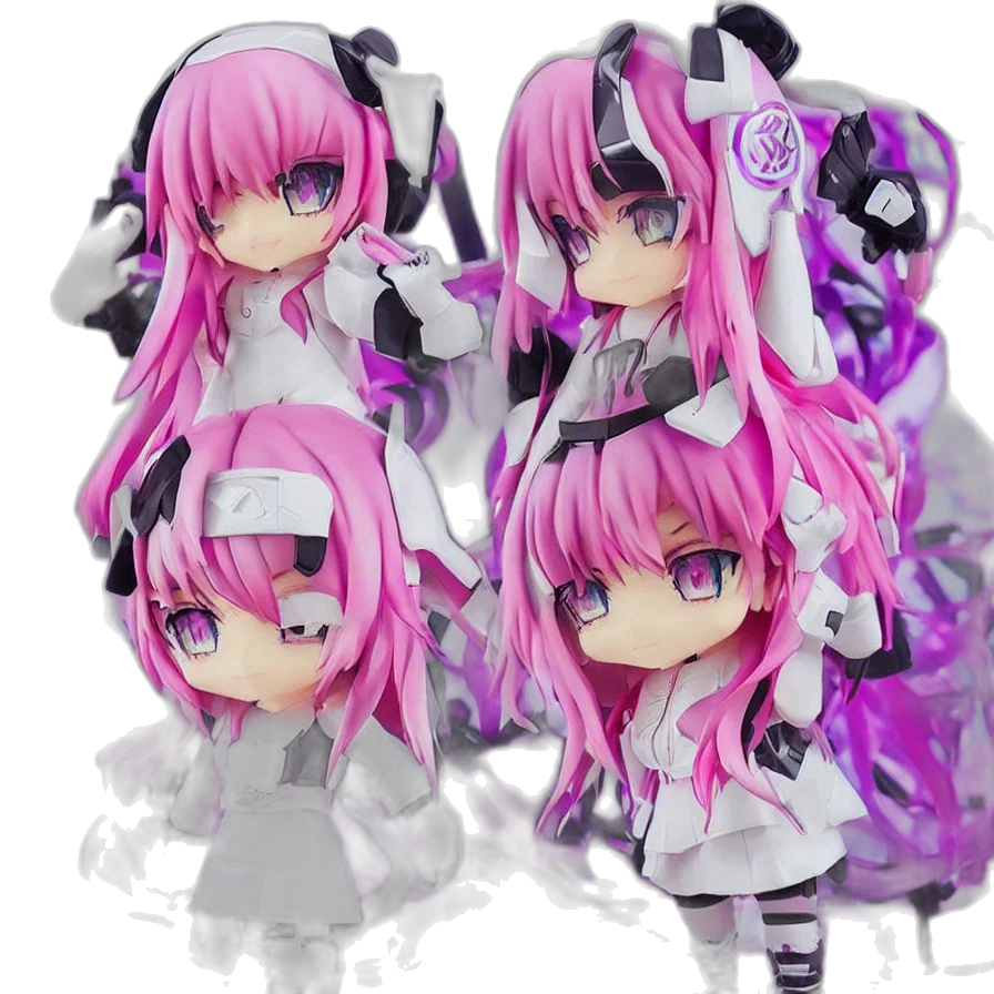 robot, 3d render, anime, concept art transparent PNG cut-out