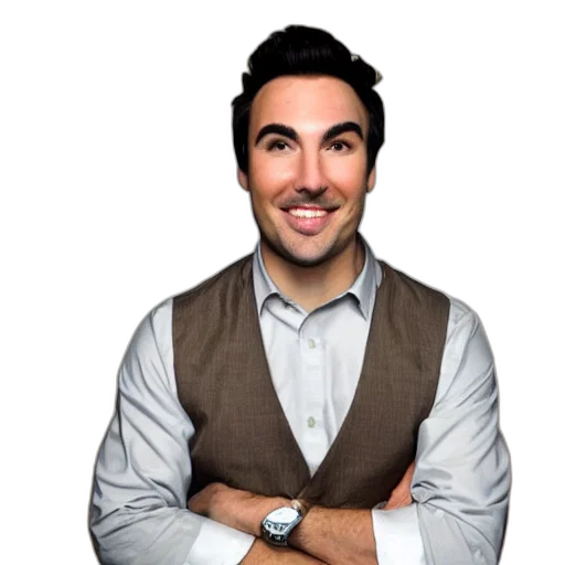 staff, face, jacket, photorealistic, jesse, stinkman transparent PNG cut-out
