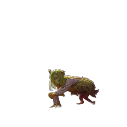 creature, dragon, animal, staff transparent PNG cut-out