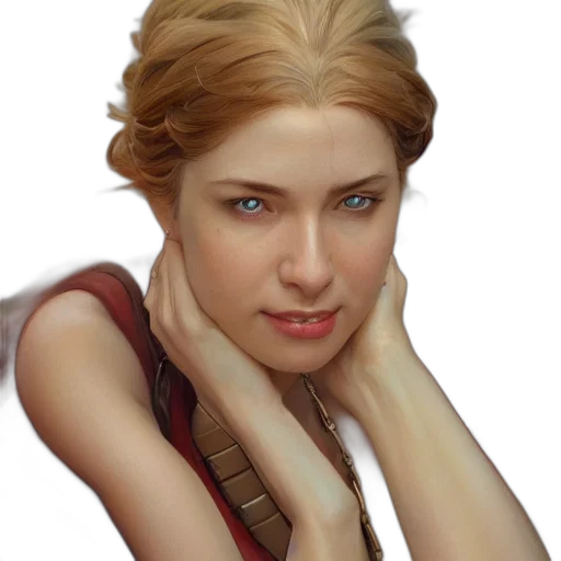 face, jewelry, staff, creature, photorealistic, oil painting, concept art, fantasy art transparent PNG cut-out