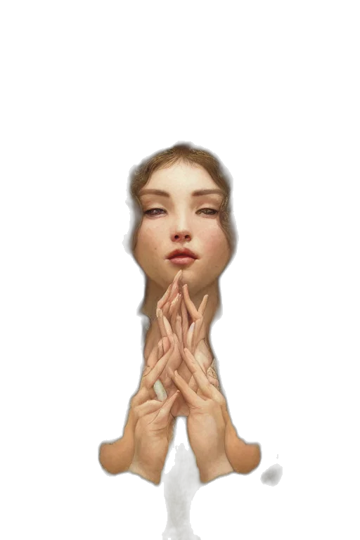 face, mask, creature, dress transparent PNG cut-out