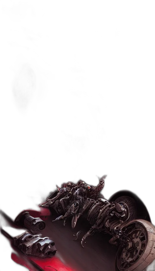 creature, mask, dragon, crown, concept art, photorealistic, 3d render, fantasy art transparent PNG cut-out