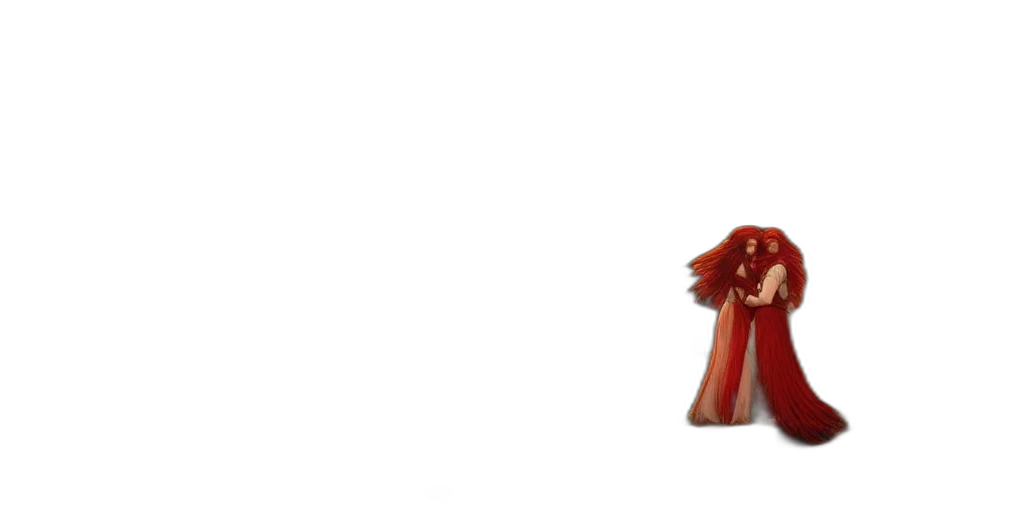 hair, umbrella, staff, crown transparent PNG cut-out