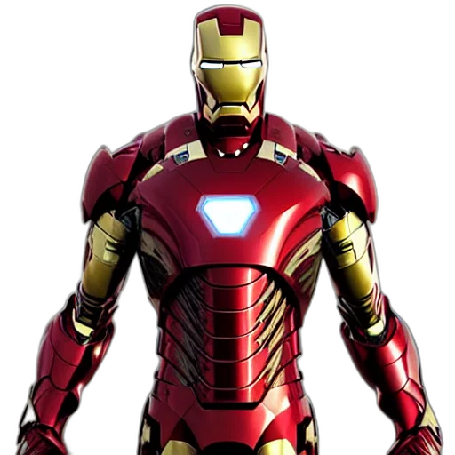 robot, 3d render, comic book art, concept art, pixel art, iron, man, uhd transparent PNG cut-out