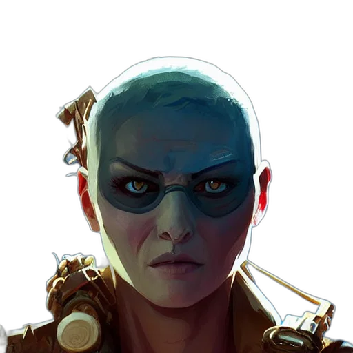 face, mask, robot, staff transparent PNG cut-out