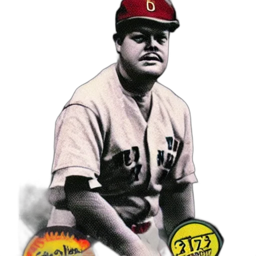 baseball, card, orson, welles transparent PNG cut-out