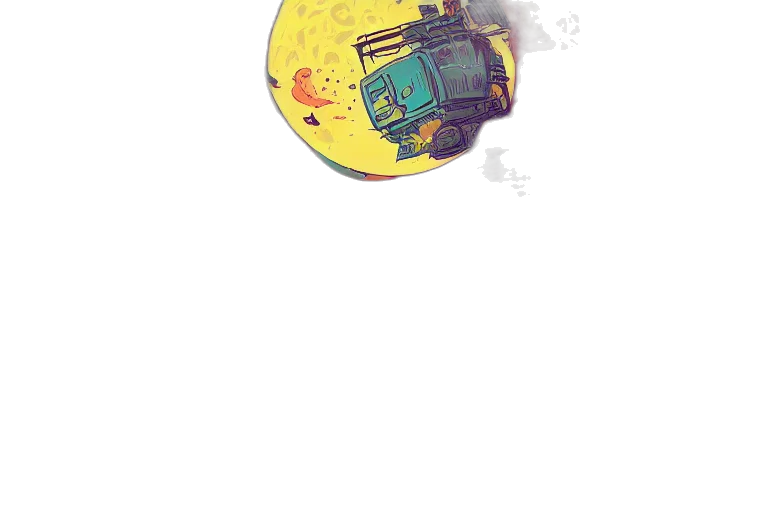 robot, car, weapon, concept art, pixel art, watercolor, comic book art, outer space transparent PNG cut-out