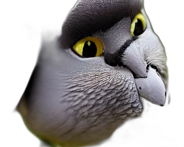 animal, face, mask, creature, photorealistic, 3d render, oil painting, concept art transparent PNG cut-out