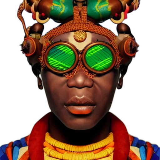 face, mask, jewelry, crown, 3d render, photorealistic, concept art, fantasy art transparent PNG cut-out