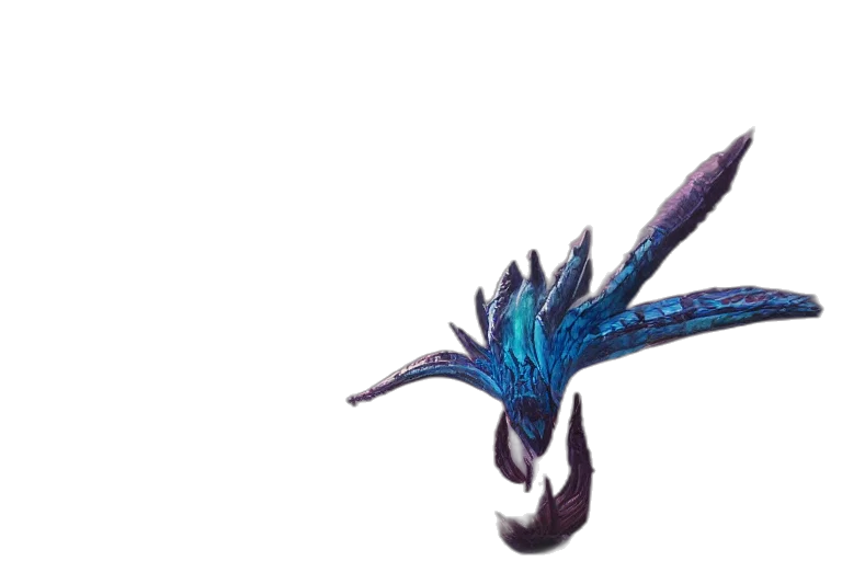 dragon, staff, creature, weapon transparent PNG cut-out