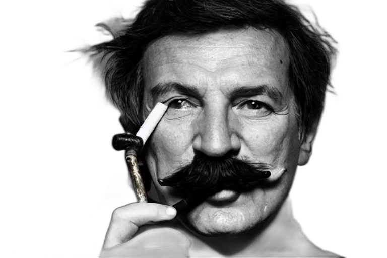 face, staff, photorealistic, mario, testino, photography, male, portrait transparent PNG cut-out