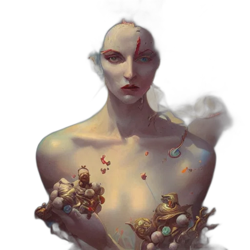 mask, jewelry, face, creature transparent PNG cut-out
