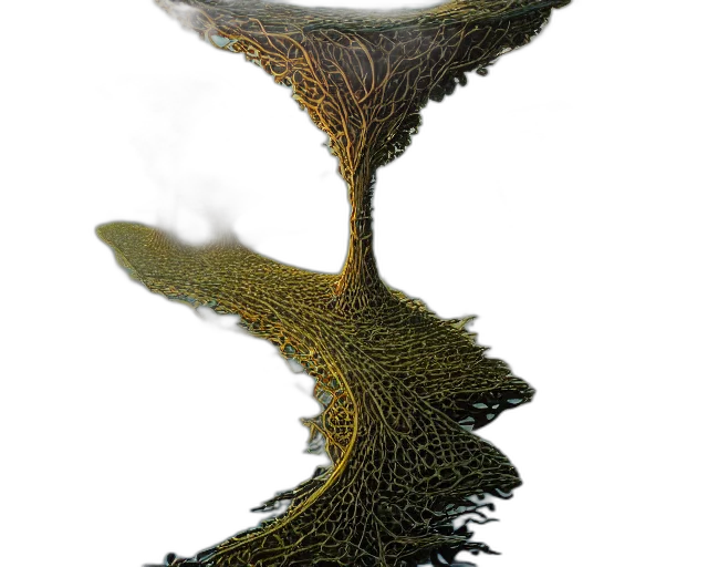 tree, crown, hair, dragon transparent PNG cut-out