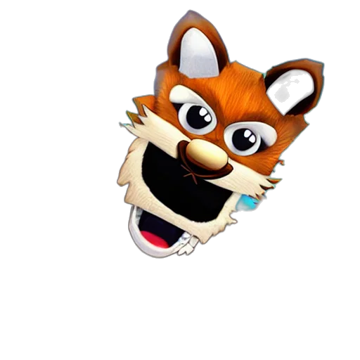 animal, staff, mask, creature, 3d render, concept art, cartoon, pixel art transparent PNG cut-out
