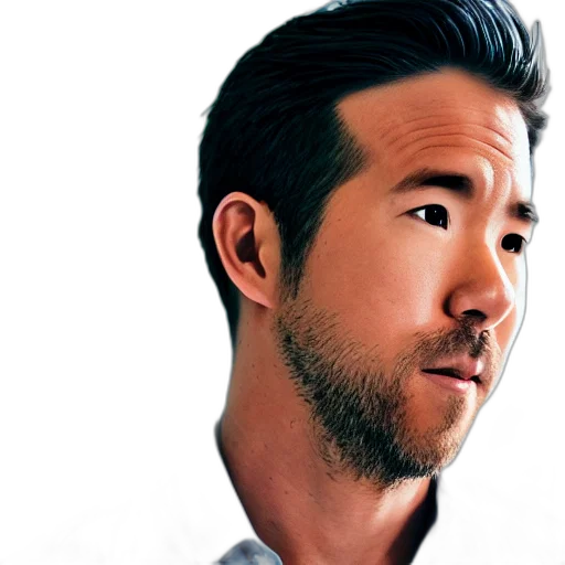 face, hair, staff, photorealistic, cartoon, photoshoot, japanese, ryan transparent PNG cut-out