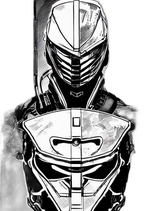 robot, mask, face, sword transparent PNG cut-out