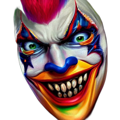 mask, face, creature, animal, photorealistic, concept art, 3d render, comic book art transparent PNG cut-out