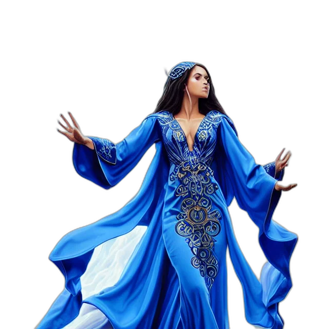 dress, concept art, fantasy art, 3d render transparent PNG cut-out
