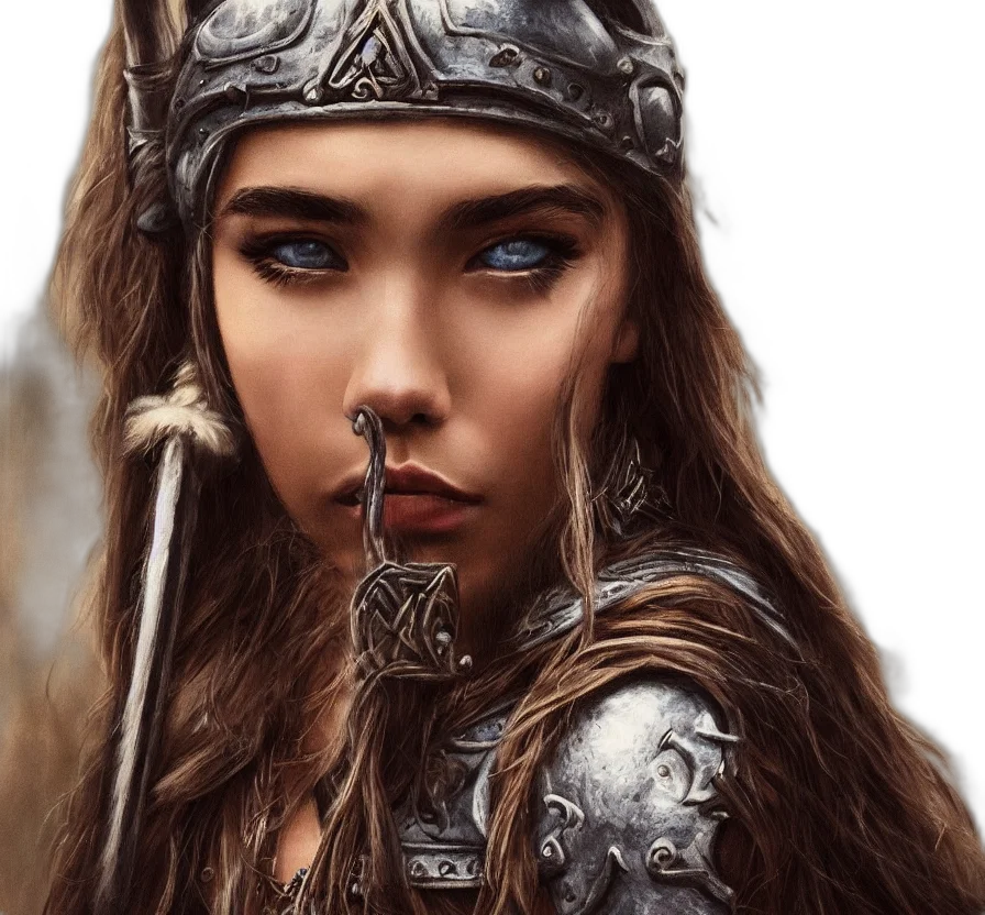 face, jewelry, dragon, sword transparent PNG cut-out