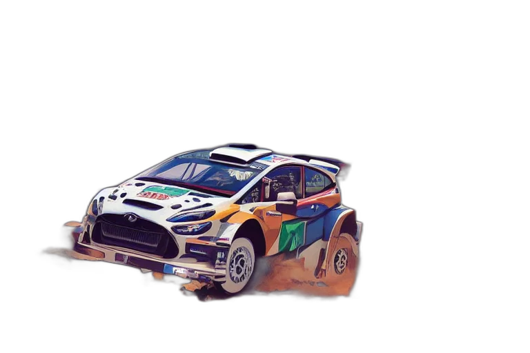 car, concept art, watercolor, photorealistic transparent PNG cut-out