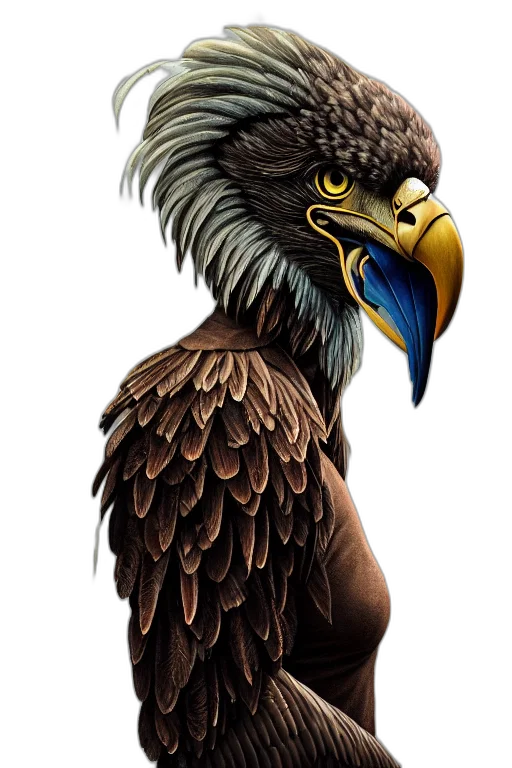 animal, staff, creature, face, photorealistic, concept art, 3d render, fantasy art transparent PNG cut-out