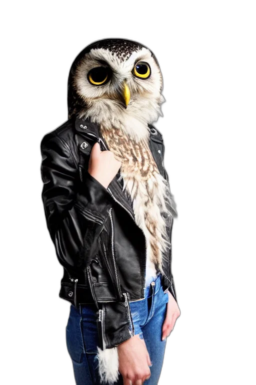 jacket, animal, creature, staff transparent PNG cut-out