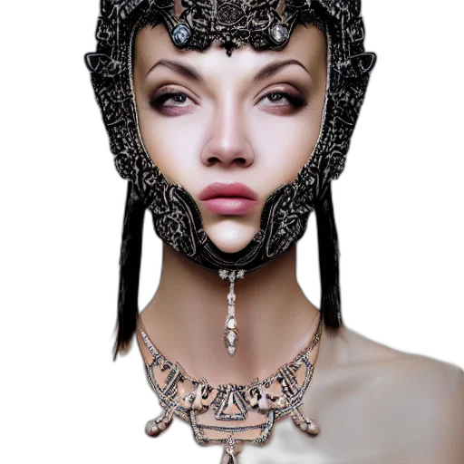 jewelry, mask, face, crown transparent PNG cut-out
